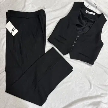 ZARA 핀스트라이프 셋업