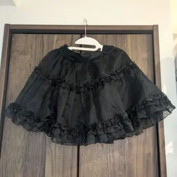 Lovilyn 파니에풍 스커트 블랙