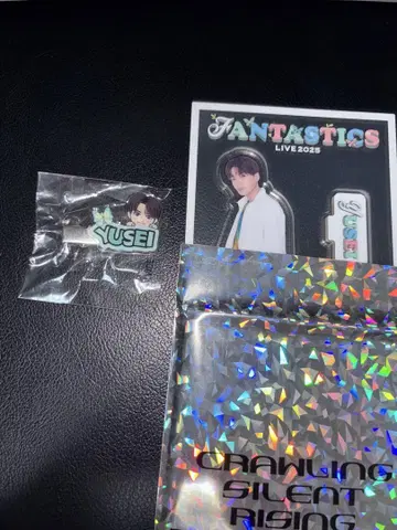 FANTASTICS 야기 유세이 아크릴 스탠드 헤어 클립 세트