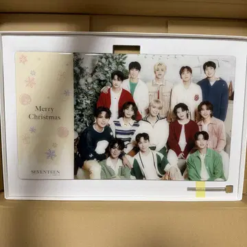 SEVENTEEN 세븐일레븐 A상 크리스탈 사진 패널 크리스마스