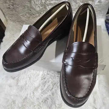 브라운 로퍼 스트레이트 팁