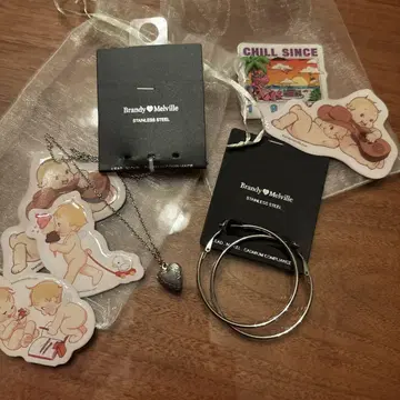 Brandy Melville 목걸이 귀걸이