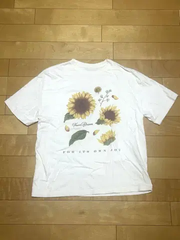 SHIPS 해바라기 프린트 T셔츠