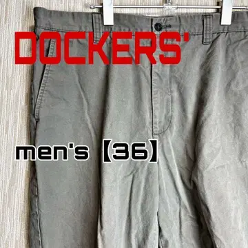 AB85 [ DOCKERS ] 하프 팬츠 [ 남성용 36인치 ] 카키