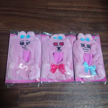 빤쮸토끼 봉제 인형 판초 (총 3종)
