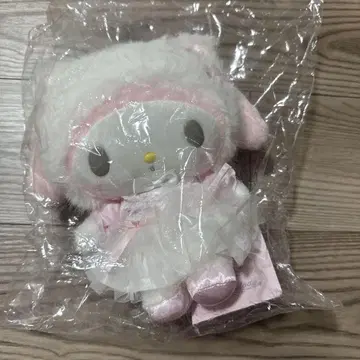 산리오 마이멜로디 (마이멜로) 흰 고양이 발레리나 봉제인형 발레리나