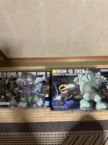 HG 1/144 양산형 겔구그/겔구그 캐논 조크 2체 세트