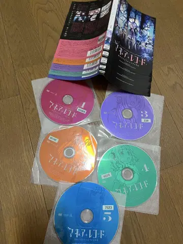 마기아 레코드 DVD 전 5권 세트 새상품급 렌탈