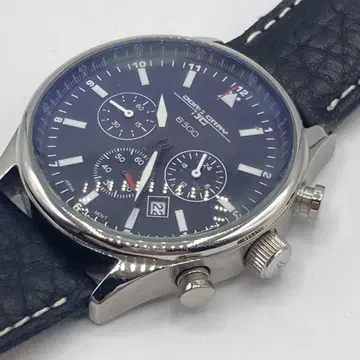 Jorg Gray 남성용 JG6500 아날로그 표시 쿼츠 블랙 손목시계