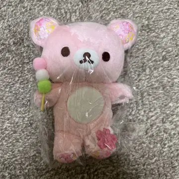 리락쿠마 사쿠라 핑크 당고 매달이
