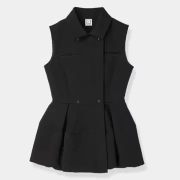 L'AUBE BLANC 로브블랑 Balloon peplum Tops