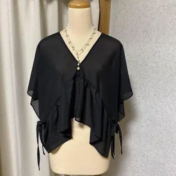 [ 겉옷 ] 기모노 리메이크 하늘하늘 명주 카프탄 케이프