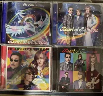 THE ALFEE HEART OF RAINBOW 4매 세트