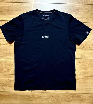 [새상품급] MAMMUT 블랙 티셔츠 M