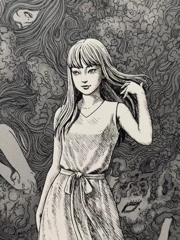 이토 준지 x 후지모토 요시키 [ 토미에 ] 콜라보레이션 동상 (완성품)