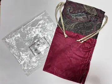 [미사용] ETRO 에트로 벨벳 페이즐리 복조리