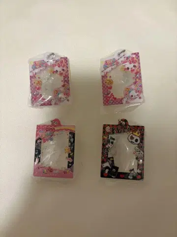 컬러풀 캐릭터 프레임 4개 세트