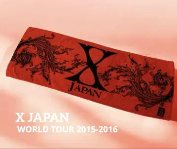 X JAPAN 투어 타월