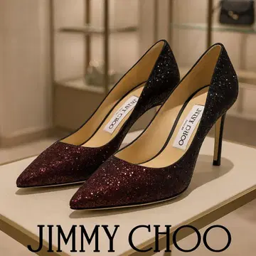 Jimmy Choo 펌프스 ROMY 60 글리터 라메 스틸레토