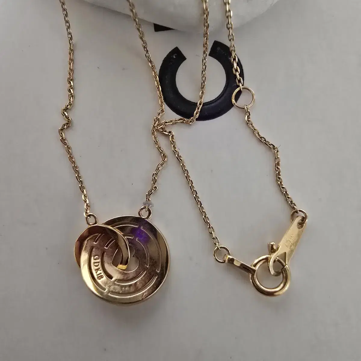 [Golden dew] 韓国☆18K Gold☆Mini Rose New Necklace GOLDEN DEW | 골든듀 18k Pink Gold Golden Dew Necklace #18k