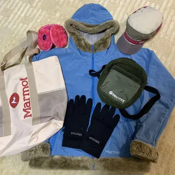 Marmot 파랑 자켓 아우터 외 5점의 6점 세트