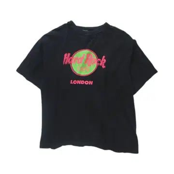 90s Hard Rock Cafe 하드록 카페 네온 컬러 USA