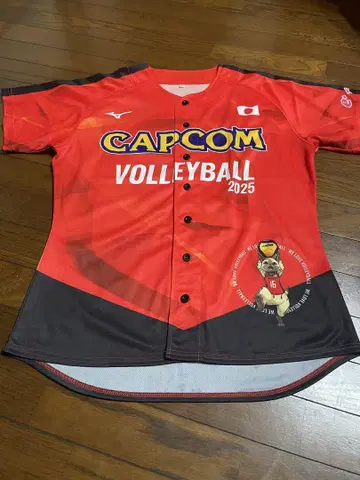 네이션스 리그 2025 CAPCOM 베이스볼 셔츠