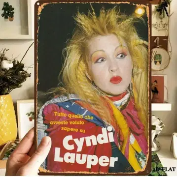 [ NEW! ] Cyndi Lauper 아이언 포스터 A
