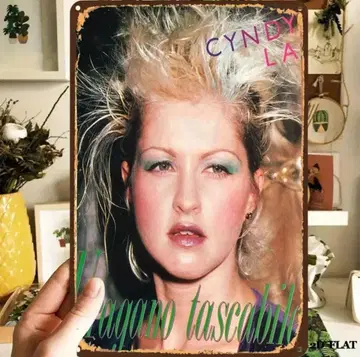 [ NEW! ] Cyndi Lauper 아이언 포스터 B