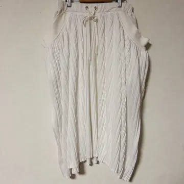 미사용 mercibeaucoup 메르시보쿠 플리츠 롱 스커트 L