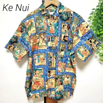 Ke Nui 알로하 셔츠 하와이 Hawaii 하와이안 리조트 구제 의류