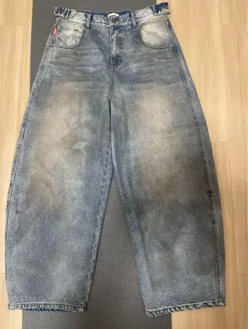 9090 데님 배기 데님