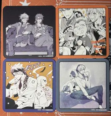 2D.Gray-man The 캐릭터 카페 코스터 4세트