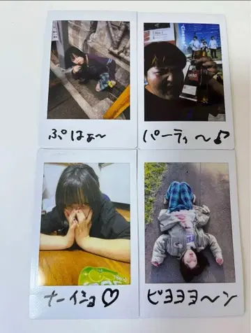 초사회적 샌들 런 폴라로이드