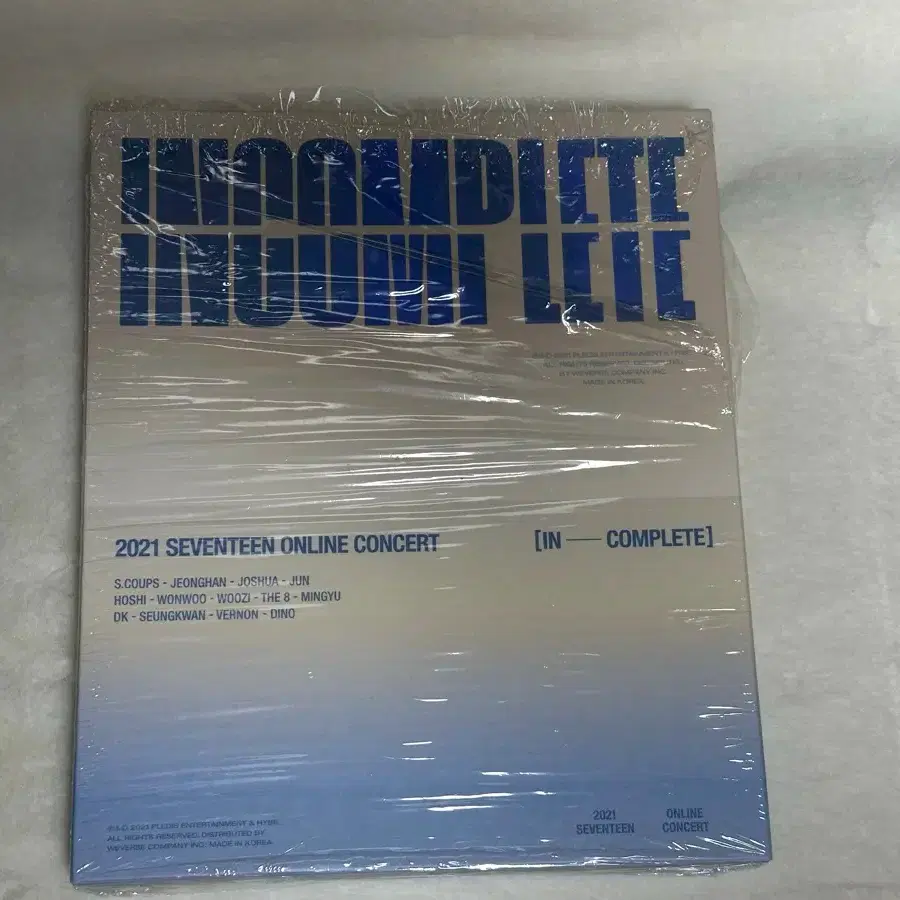 seventeen incomplete Blu-ray 日本語字幕