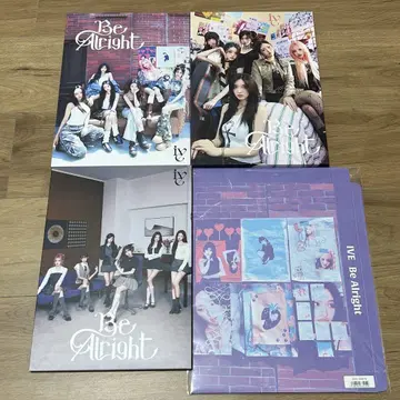 IVE Be Alright 4 형태 3 형태 수납 BOX