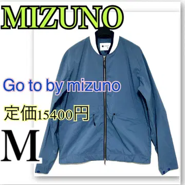 새상품급! 미즈노 MIZUKO 컬러 블루종 M 스포츠 올 더블 지퍼