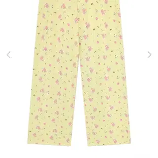 【GLOWNY】 TWIRL FLARE PANTS ★送料関税込み★ GLOWNY TWIRL FLARE PANTS (LIME BOUQUET) | 브랜드 중고거래