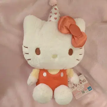 [새상품] 몬치치 x 헬로키티 애니버서리 파티 BIG 봉제 인형