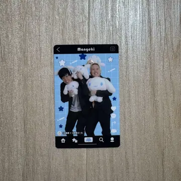 요시모토 만자이 극장 시나모롤 콜라보 블랙 오비