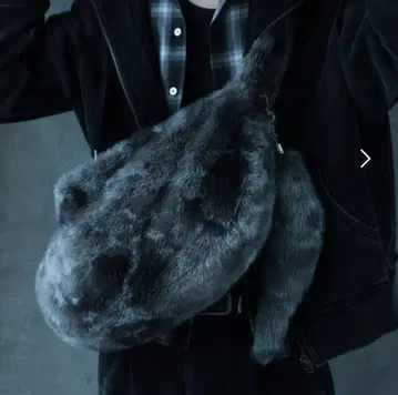 완판템 퍼 BAG HARE 하레 백 숄더백 그레이