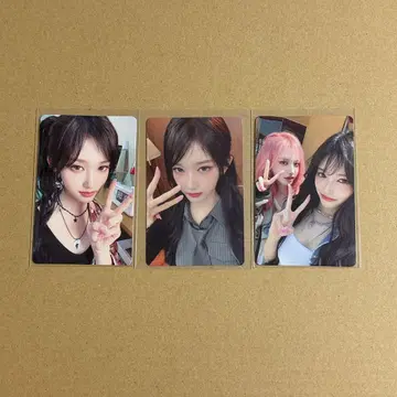IVE Be Alright 이서 트레이딩 카드 E반 V반 보통 유닛 3장