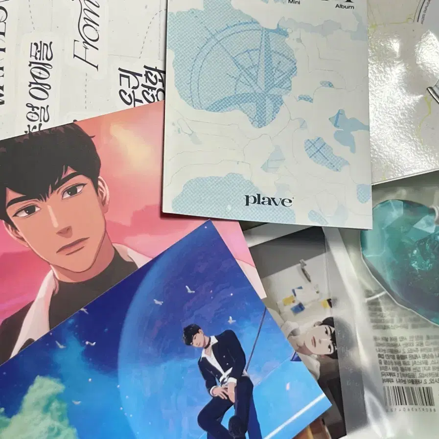 plave ノア ウノ (ノライン) セット (+ 未開封のアルバム PLAVE | 플레이브 PLAVE album wts Way 4 Luv I'll be waiting