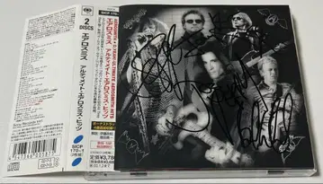 Aerosmith 사인 포함 2DISCS CD