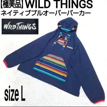 [컨디션 최상] WILD THINGS 와일드 띵스 풀오버 후드티