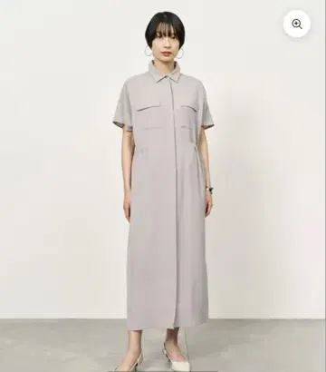 소쥬 롱 셔츠 원피스