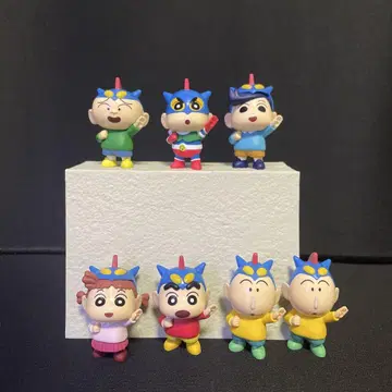 짱구는 못말려 다 같이 커플! 마스코트 6종 7개