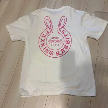FR2 매실 빅 토끼 티셔츠 핑크 즉시 완판 디자인