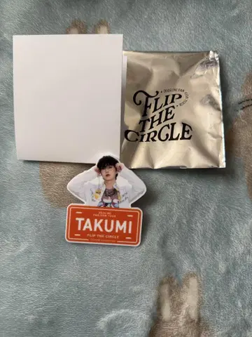 INI 오자키 타쿠미 FLIP THE CIRCLE FTC 명찰