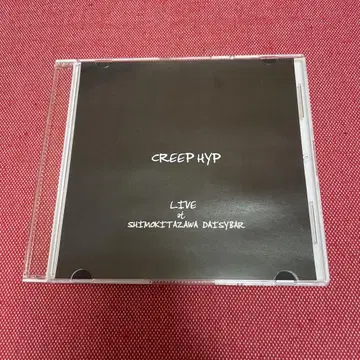 크리프하이프 단종 CD LIVE at DAISY BAR